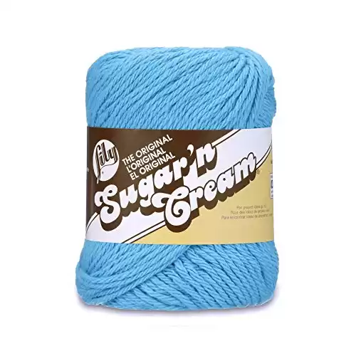 Lily Sugar 'N Cream, 100% Cotton - Hot Blue